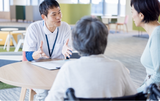 介護者の相談サポート